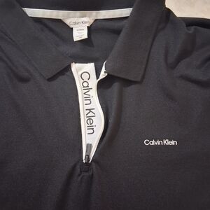 Calvin Klein Black Men's Polo Shirt